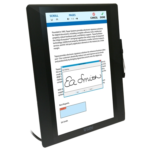 TABLET DE FIRMA TOPAZ GEMVIEW 16