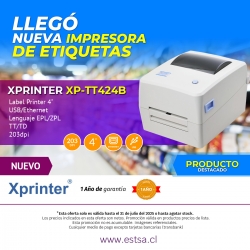 Impresora de Etiquetas XPRINTER XP-TT424B