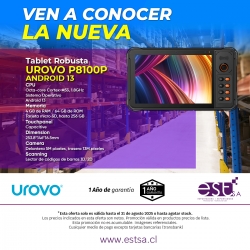 Tablet Robusta UROVO P8100