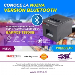 IMPRESORA POS BARPOS T8300B